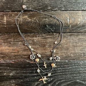 Betsey Johnson Charm Necklace